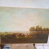 Tableau de vaches reentoile