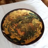 Marbled artisanal ceramic dish from Spain