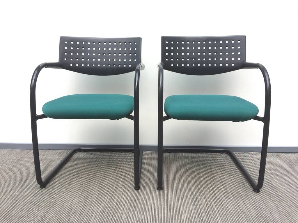 Pair of Visavis chairs by Antonio Citterio for Vitra. Vintage 90s.