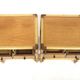 Set of 2 rattan bedside tables, Kenneth Bergenblad, Dux, Sweden, 1960.