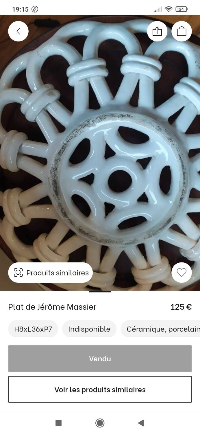 Dish by Jérôme Massier