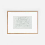 Drawing 21X29.7 made and signed by the Italian artist Maria Chiara Re. 2022.