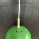Suspension EyeBall vintage en métal vert