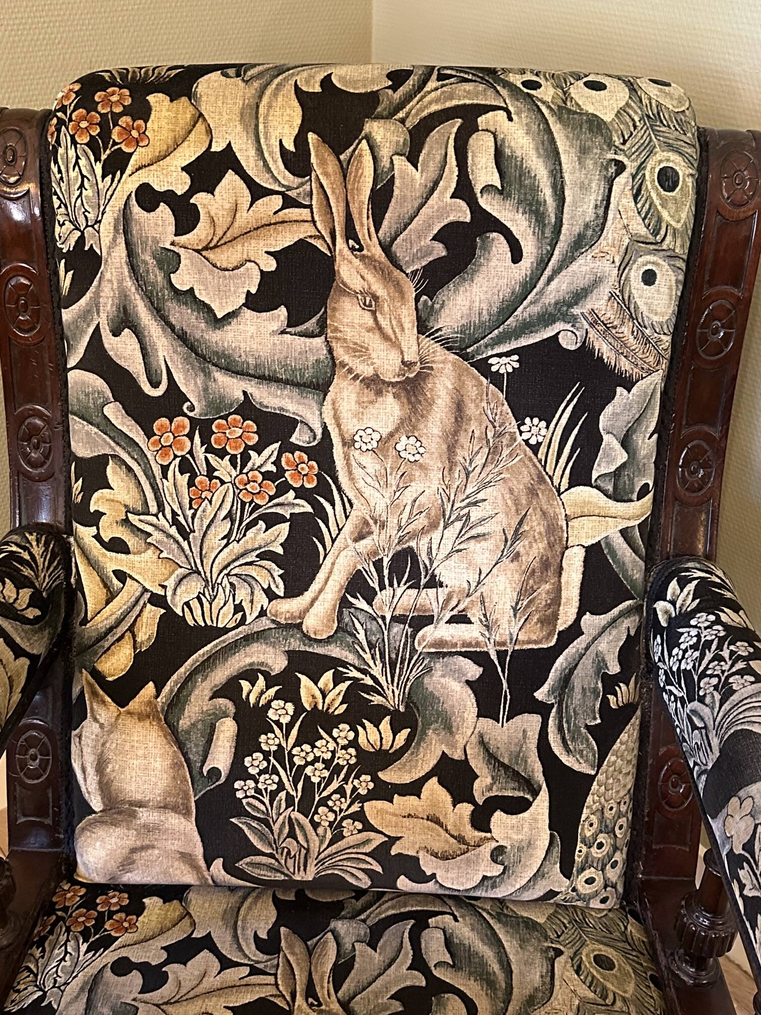 Victorian armrest chair