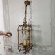 Lustre ancien en bronze