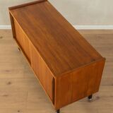 Buffet en placage de noyer, années 50