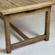 Table de monastère française en chêne du 19ème siècle