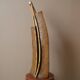Metal and rattan vase contemporary sculpture contemporary design
