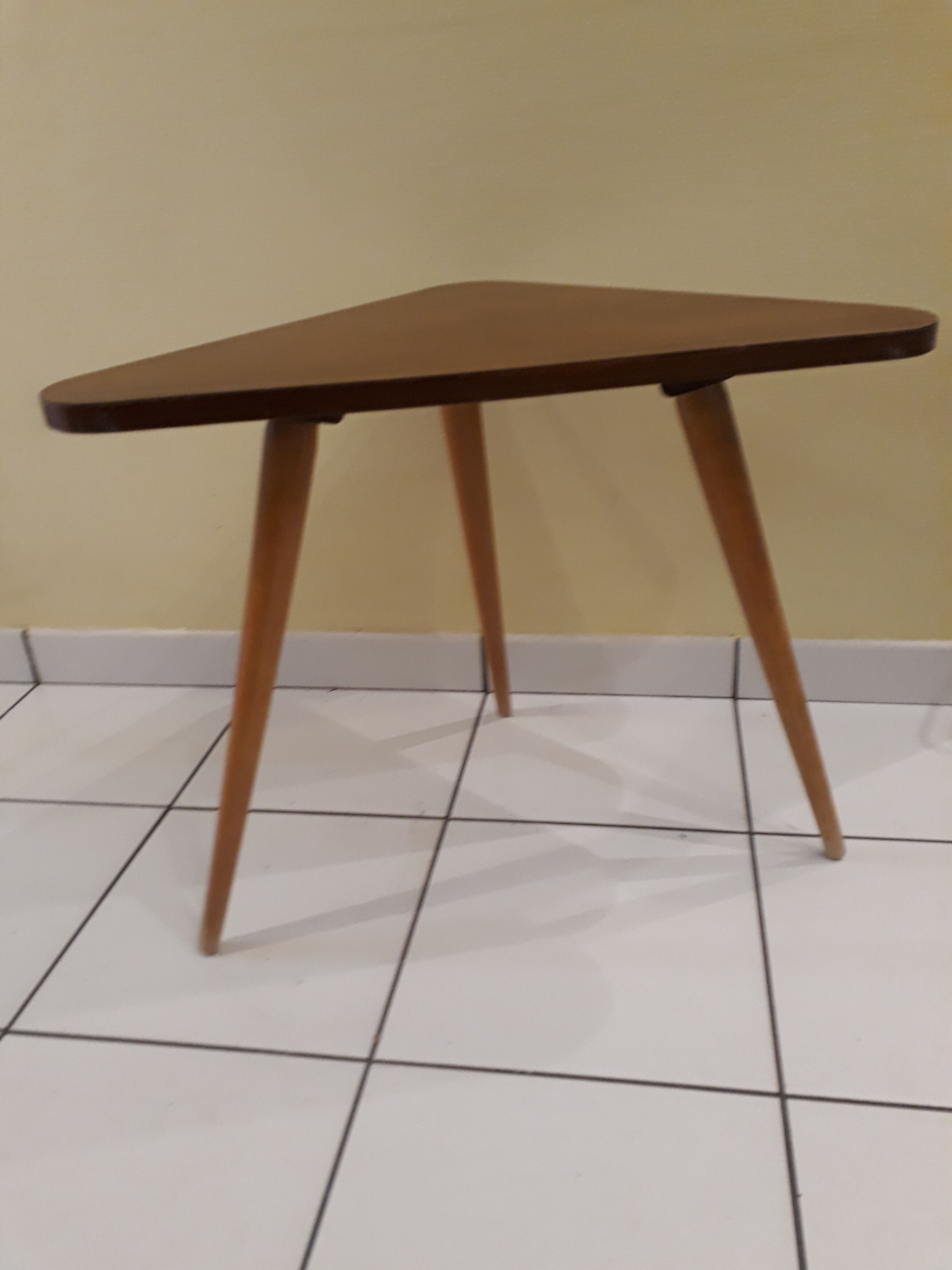 60s tripod coffee table