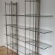 highquality freestanding glass shelf from the 80s