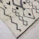 Tapis marocain en laine berbère 237 x 140cm