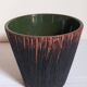 Enameled earthenware pot from the 1950s