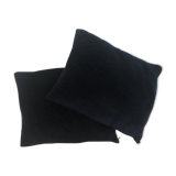 Pair of blue cushions