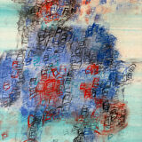 Abstract composition of the 20th century