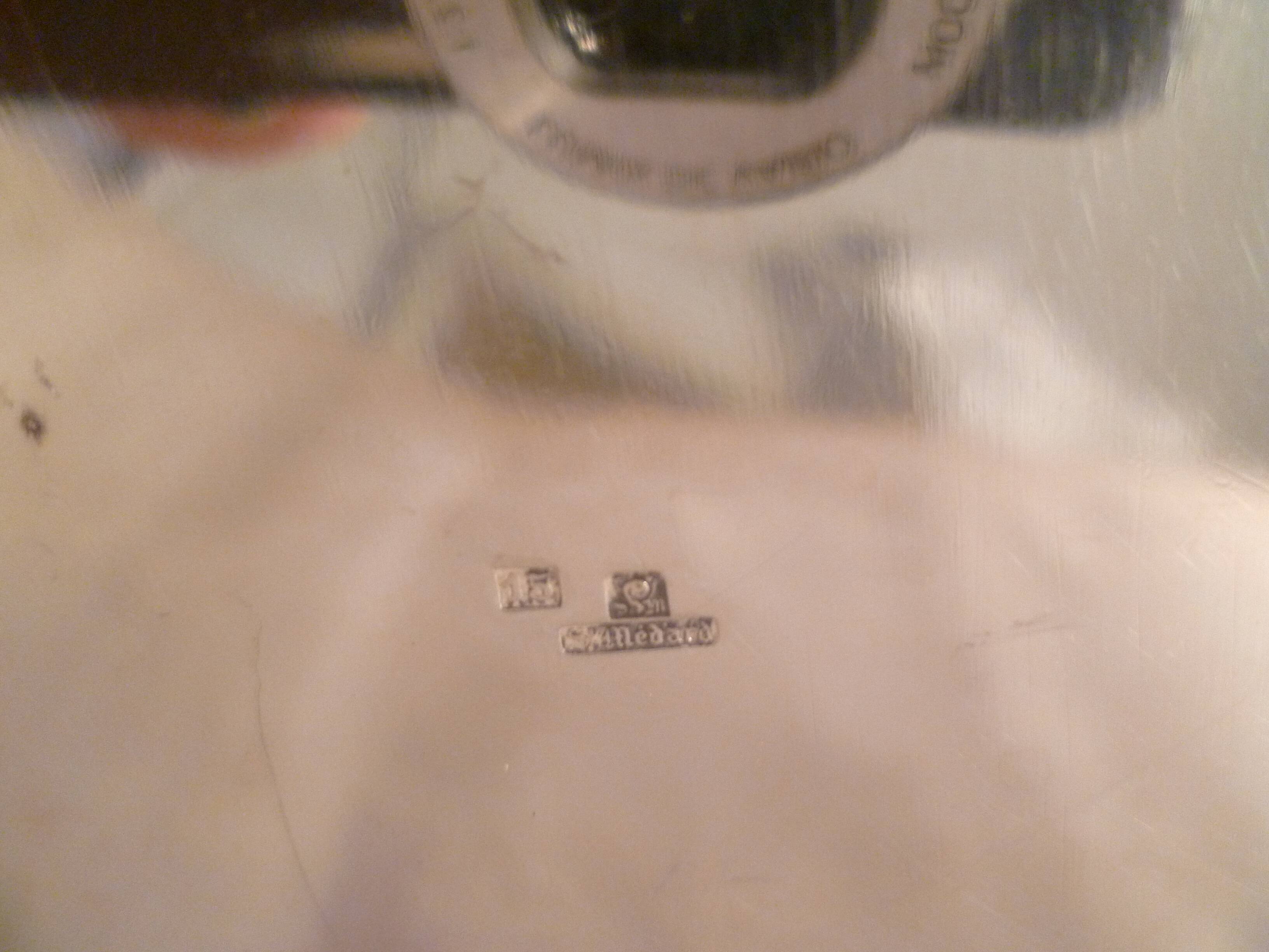 Champagne bucket / Champagne bucket design in silver-plated metal, St Medard.