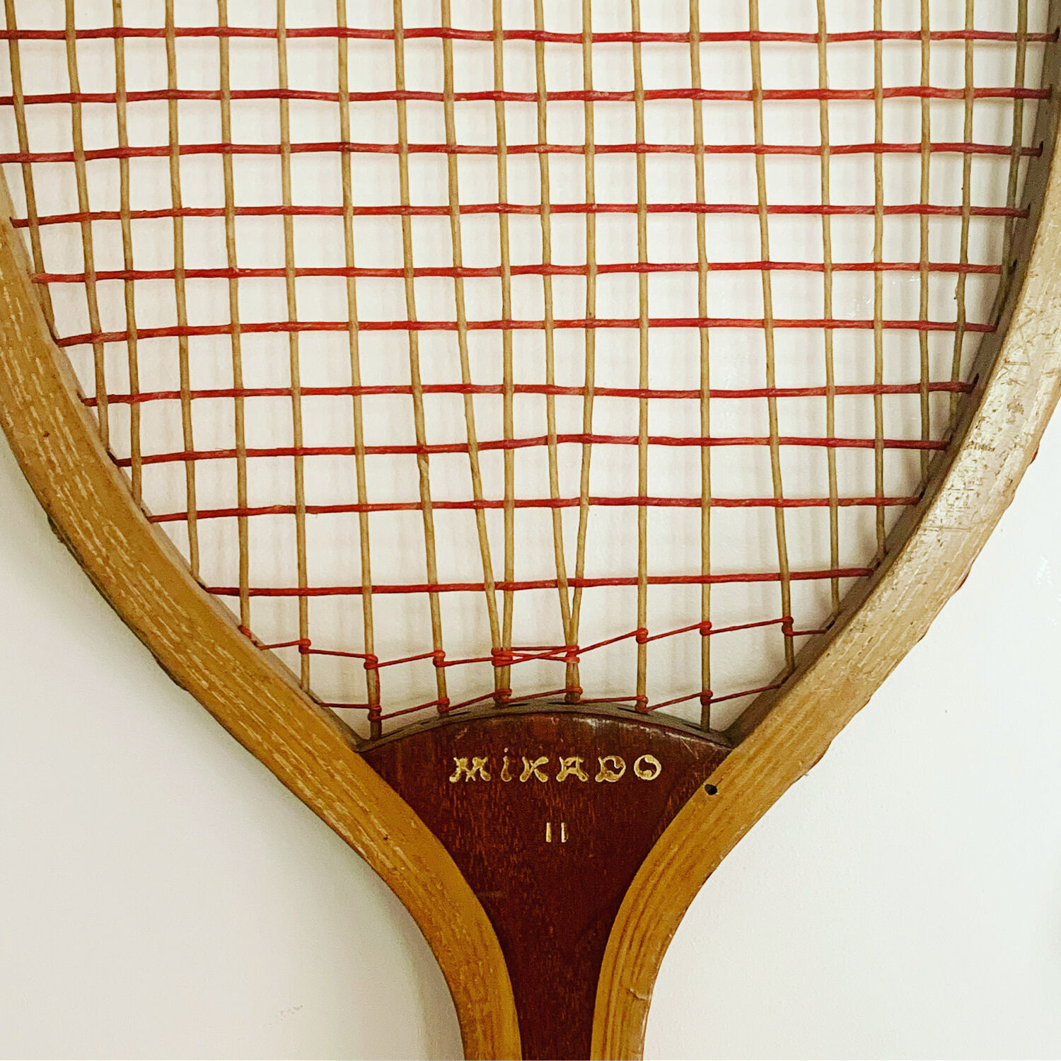 Vintage tennis racket