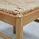 Pair of straw chairs. France, circa 1960