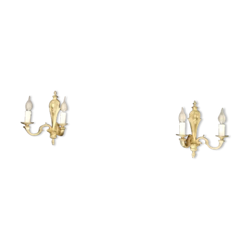 Paire d'appliques de style Régence