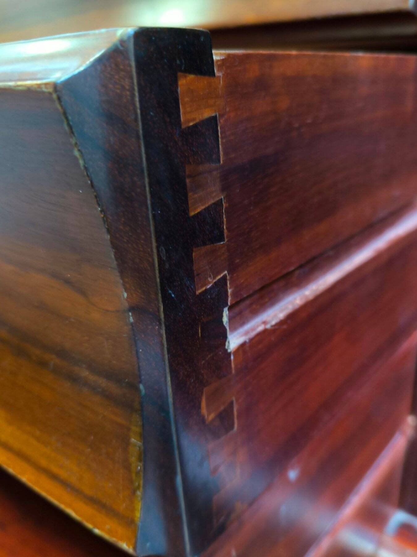 Luciano Frigerio Credenza "Tartaro" in Padouk