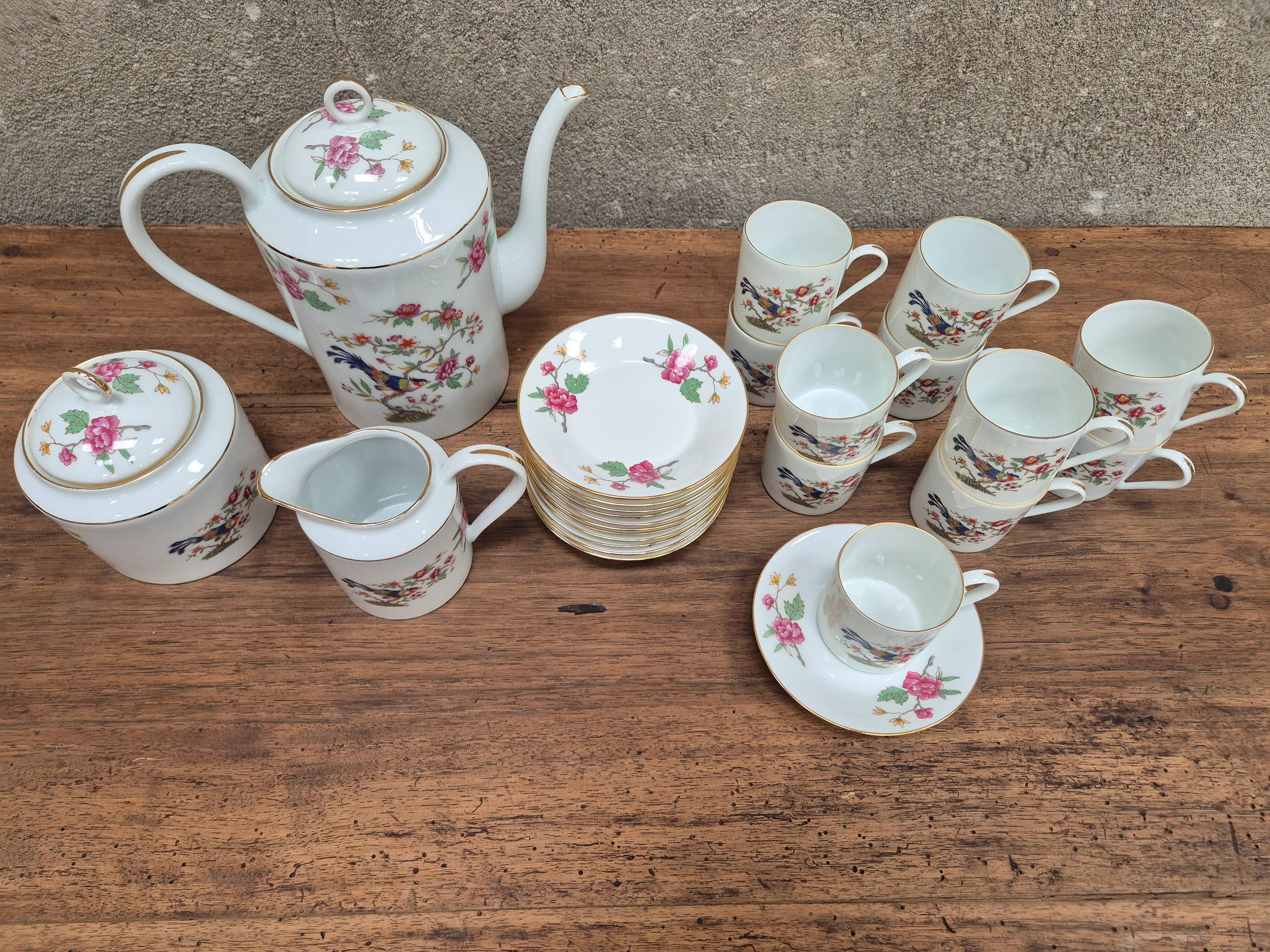 Limoges porcelain tableware