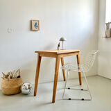 Table appointment / small desk with compass legs 1950