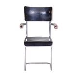 Chaise Spol avec accoudoirs fabriquée en Tchéquie des années 1930