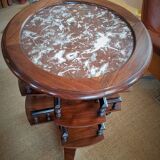 Rotating library rosewood end XIX
