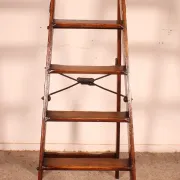échelle de bibliothèque du 19° siècle