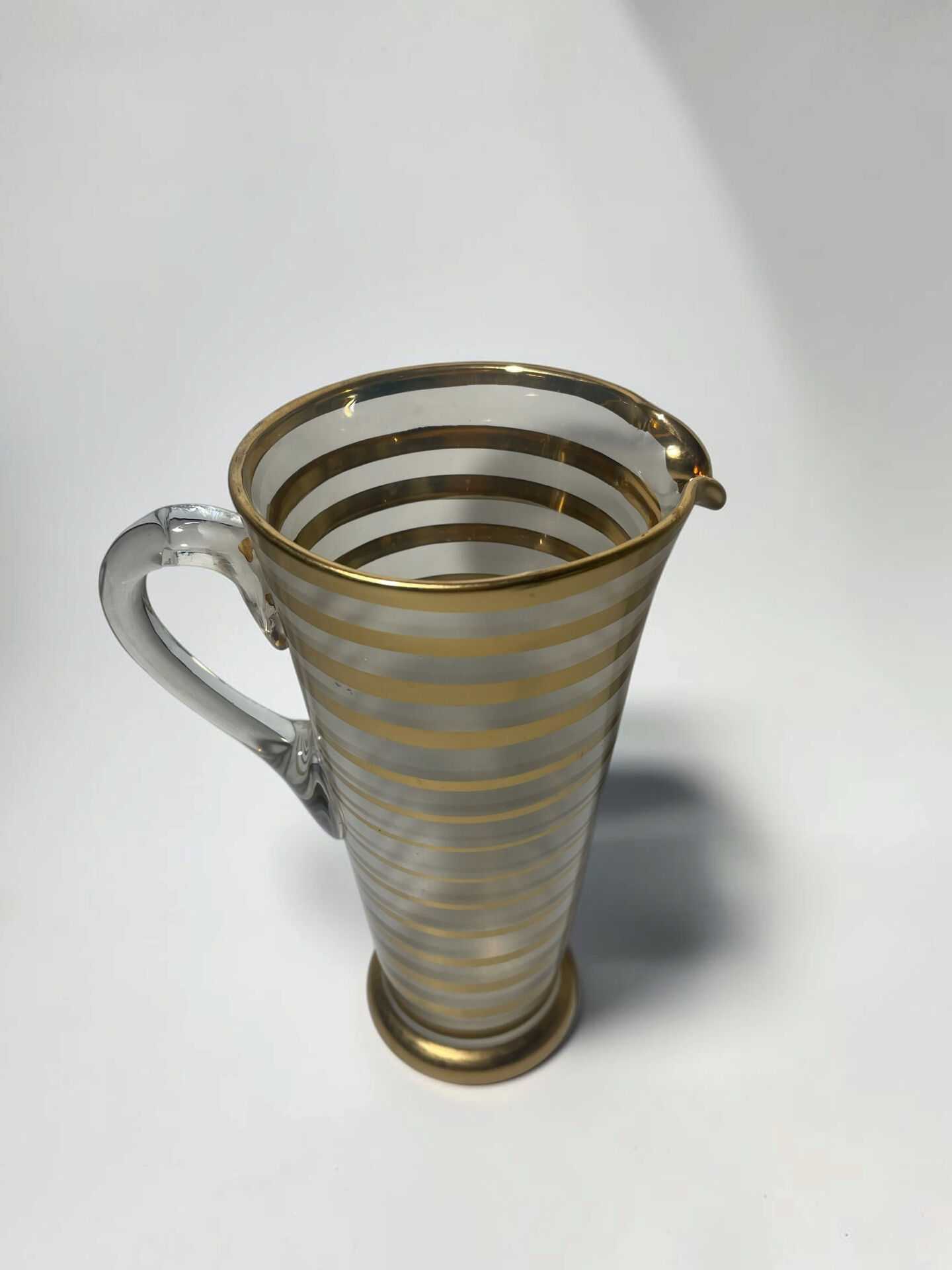 Pichet vintage en verre