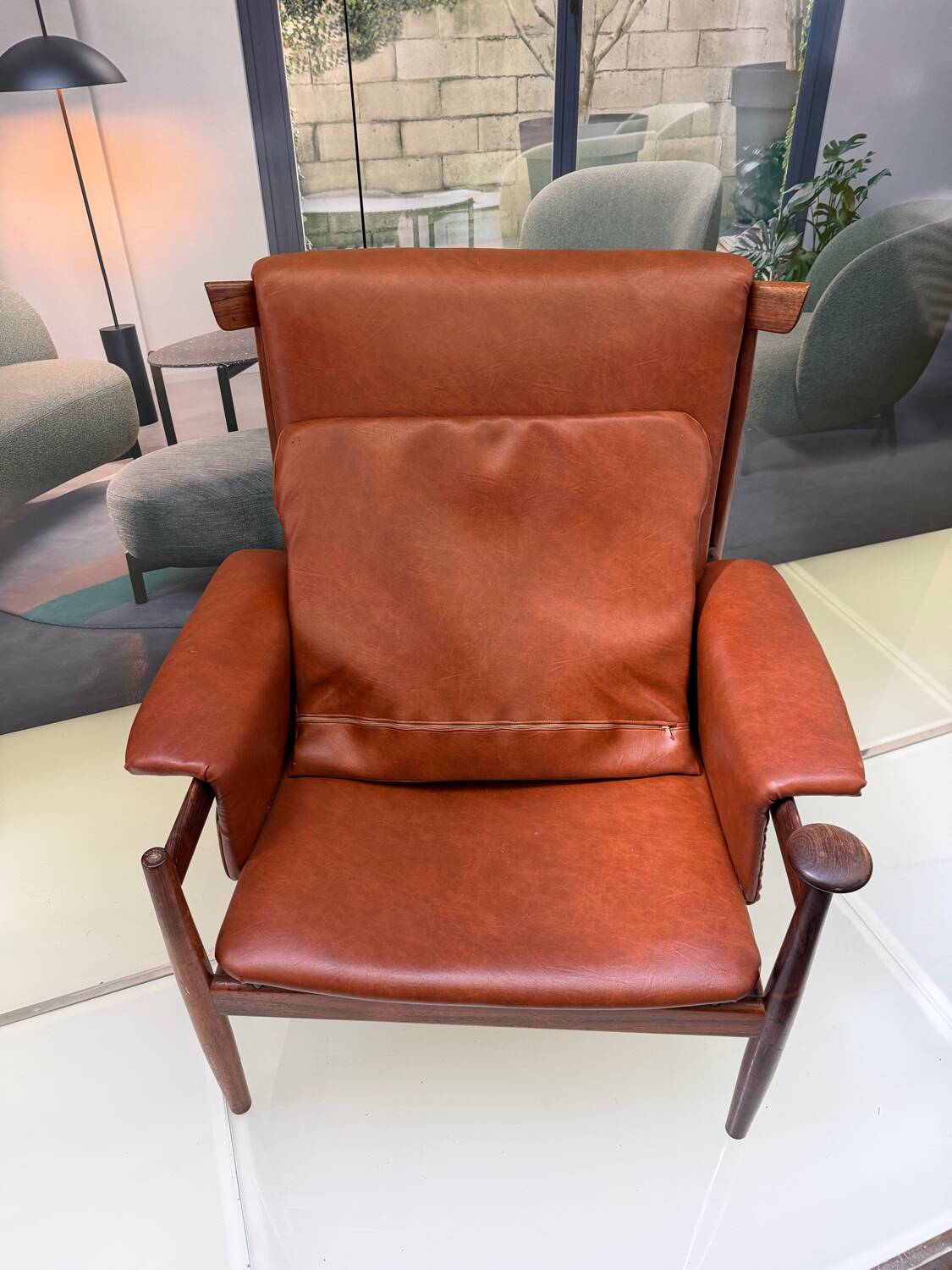 Armchair model Bwana designed by Finn Juhl.