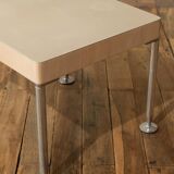 B&b italia pair of wenge veneer side tables