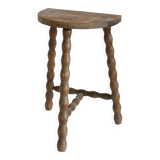 Wooden tripod stool