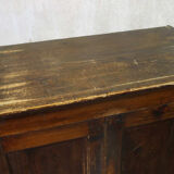 Antique solid wood cabinet
