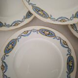 Assiettes à Dessert en Porcelaine de Limoges