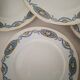 Assiettes à Dessert en Porcelaine de Limoges