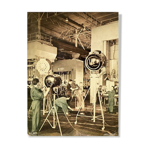 Photographie d'une équipe de cinéma