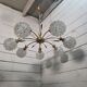 Vintage chandelier with 7 lights from the 60s/70s.