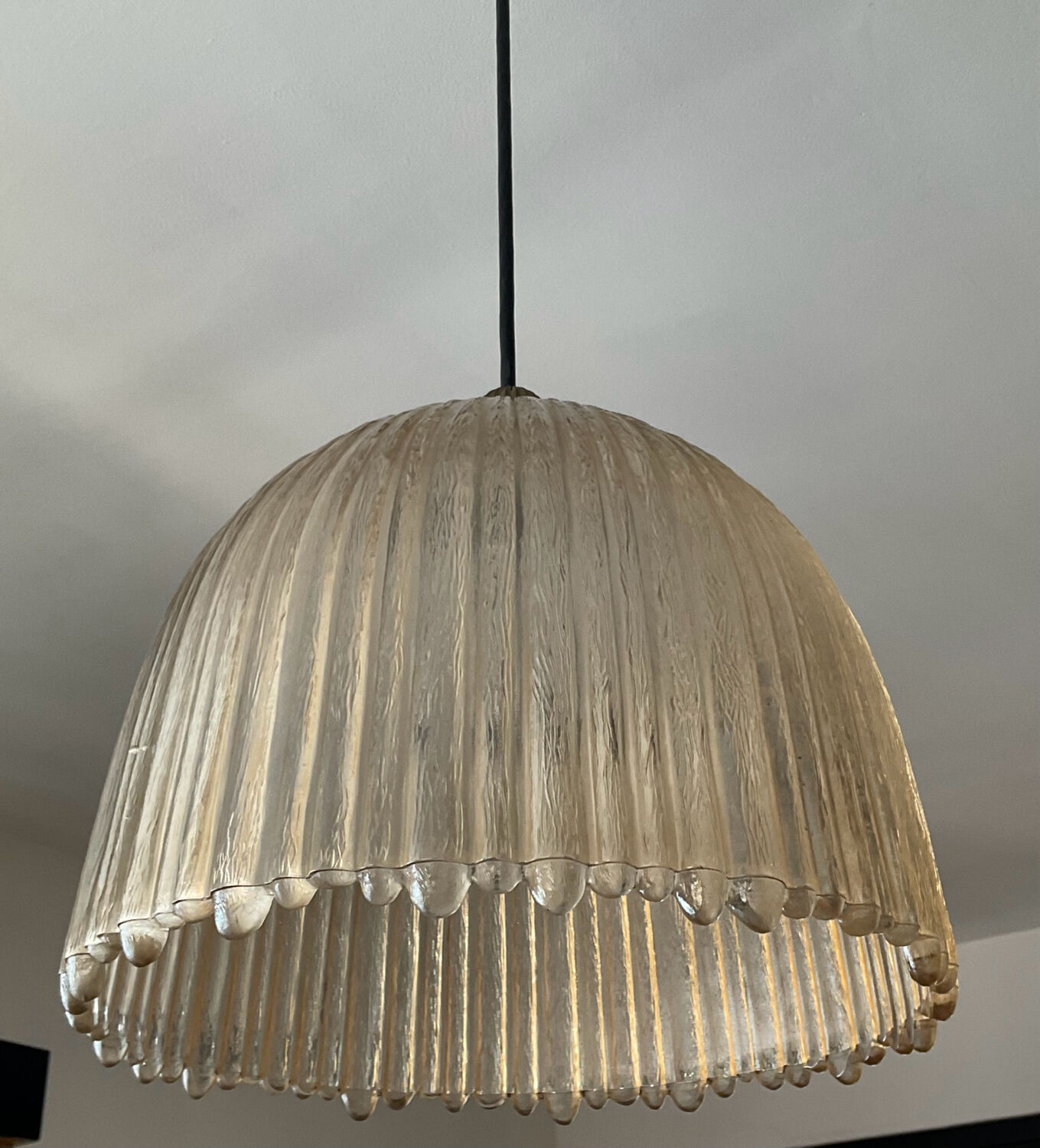 Suspension vintage Peill & Putzler des années 70