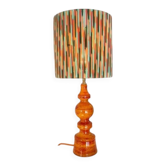 Grande lampe de table vintage – Pottery Allemande des années 70 | Hustadt (attribué)