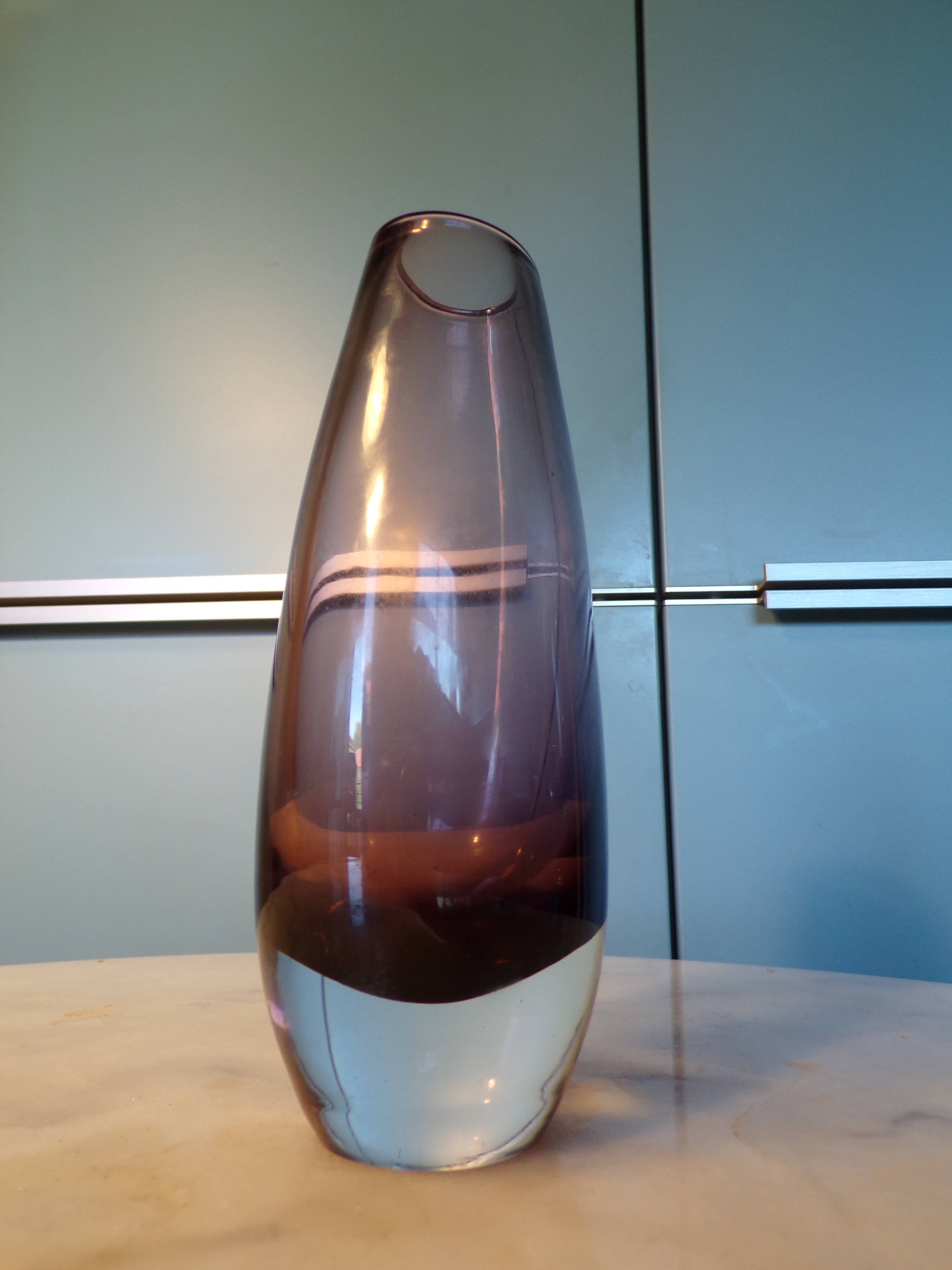 VASE by Tamara ALADIN for Riihimäen Lasi-Riihimaki (Finland)