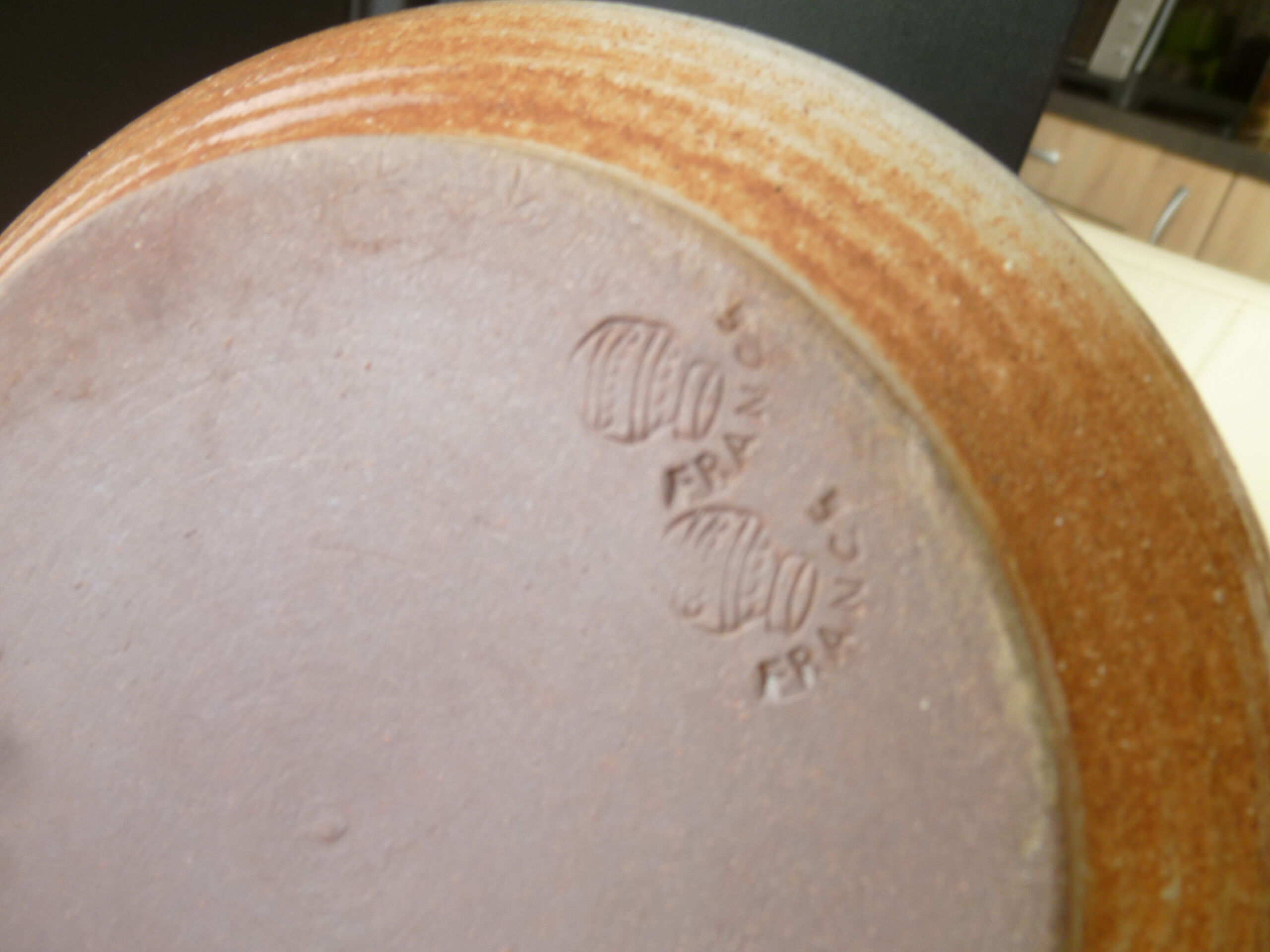 Pitcher, varnished sandstone pitcher 2 Litres