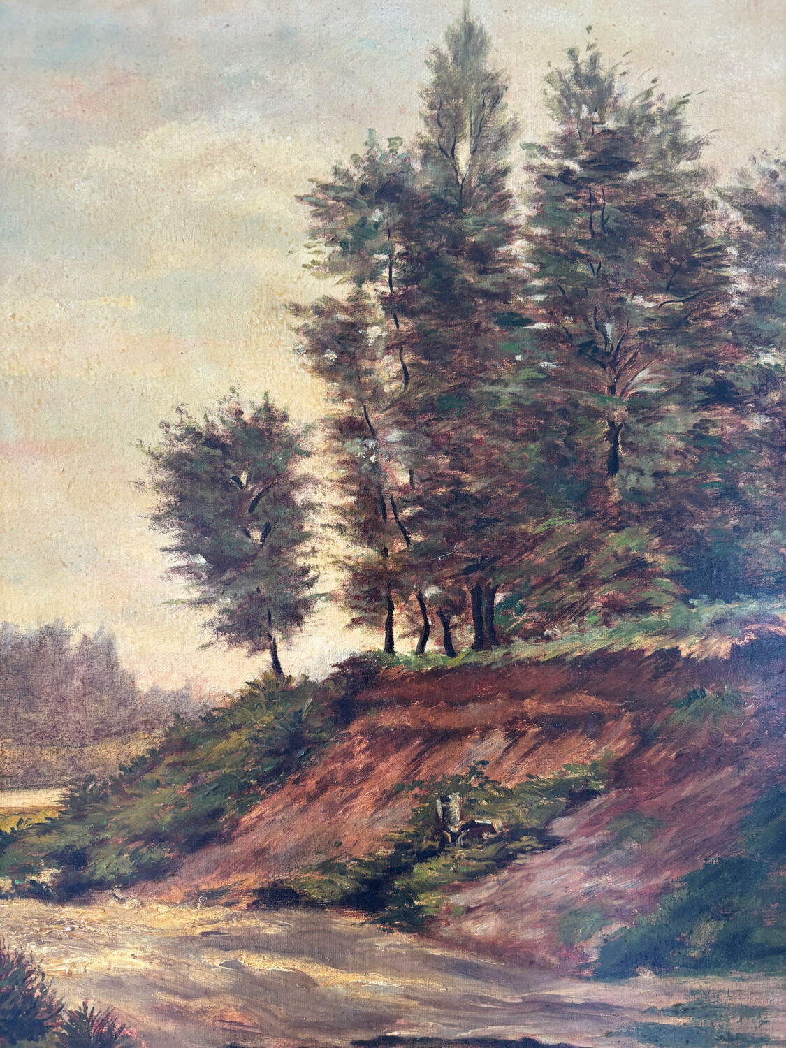 Landscape signed André Rica