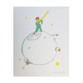 A. de Saint-Exupéry: Le Petit Prince. Lithographie signée