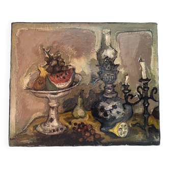 Still life oil on canvas