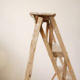 Antique wooden painter's stepladder