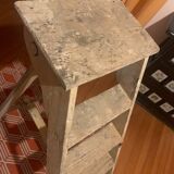 Vintage wooden stepladder with 6 steps