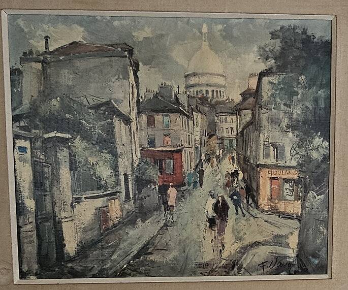 Montmartre Street - François Claver