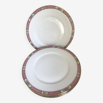 5 assiettes plates