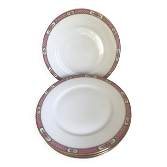 5 assiettes plates