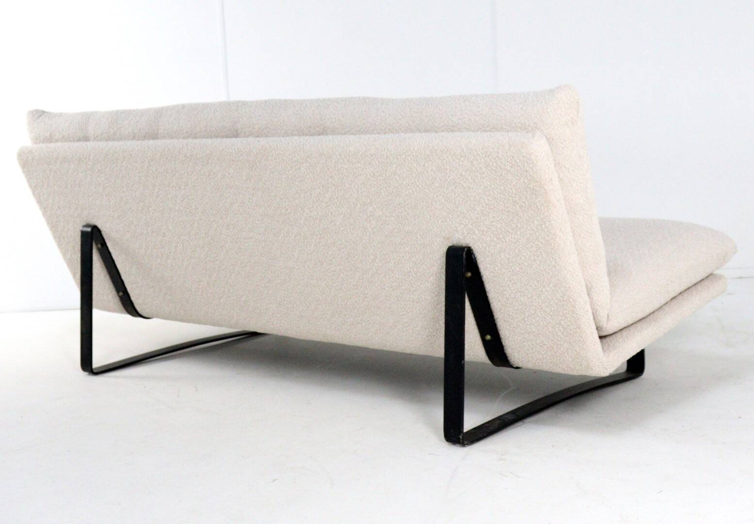 Kho Liang Ie Artifort sofa C684 - new upholstery teddy fabric